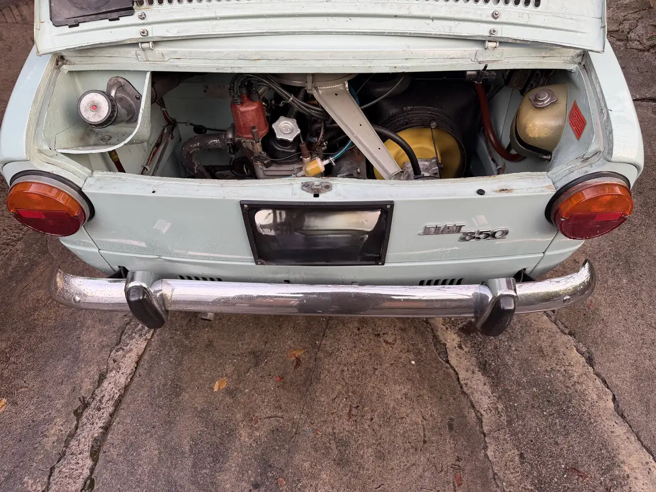 Fiat 850 MOTORE NUOVO, foto 3