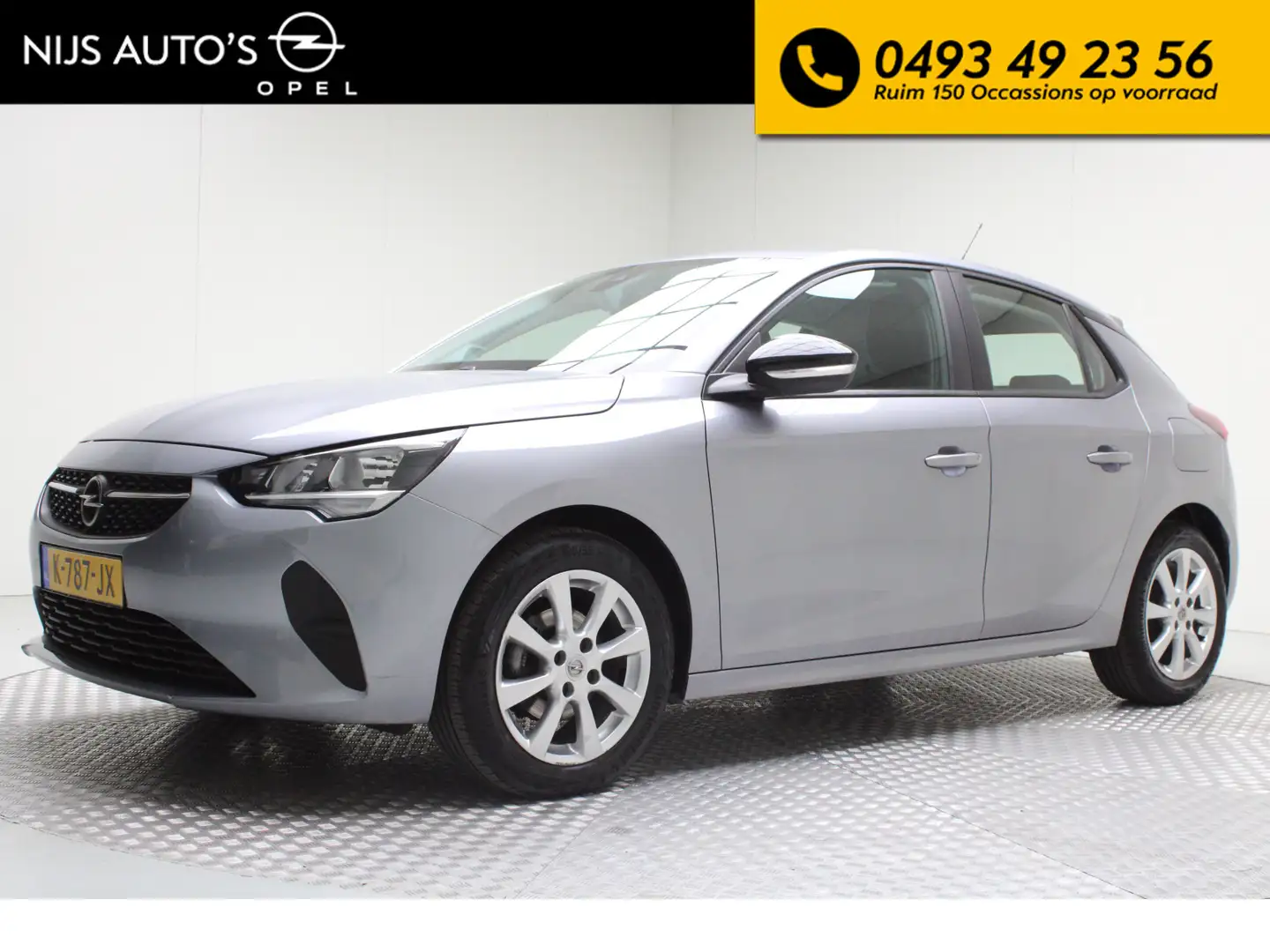 Opel Corsa 1.2 Edition | airco | carplay | cruise control | b Grijs - 1