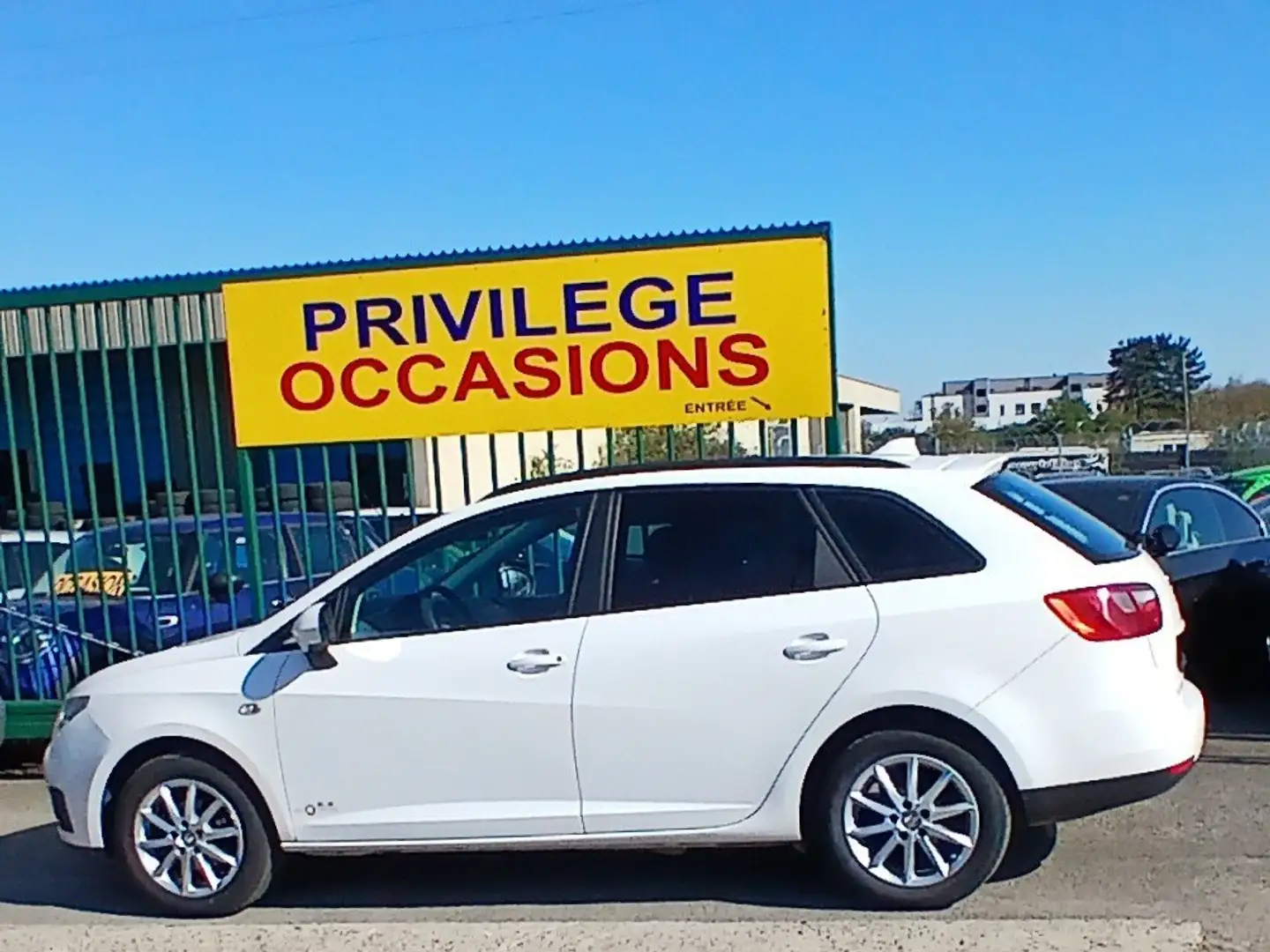 SEAT Ibiza ST 1.2 CR TDi COPA  airco j alu nouv; embrayage Blanc - 2