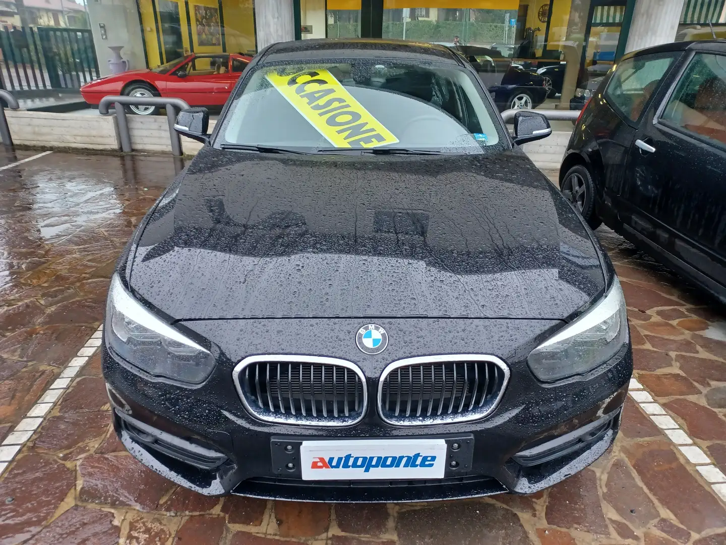 BMW 116 Benzina Schwarz - 2