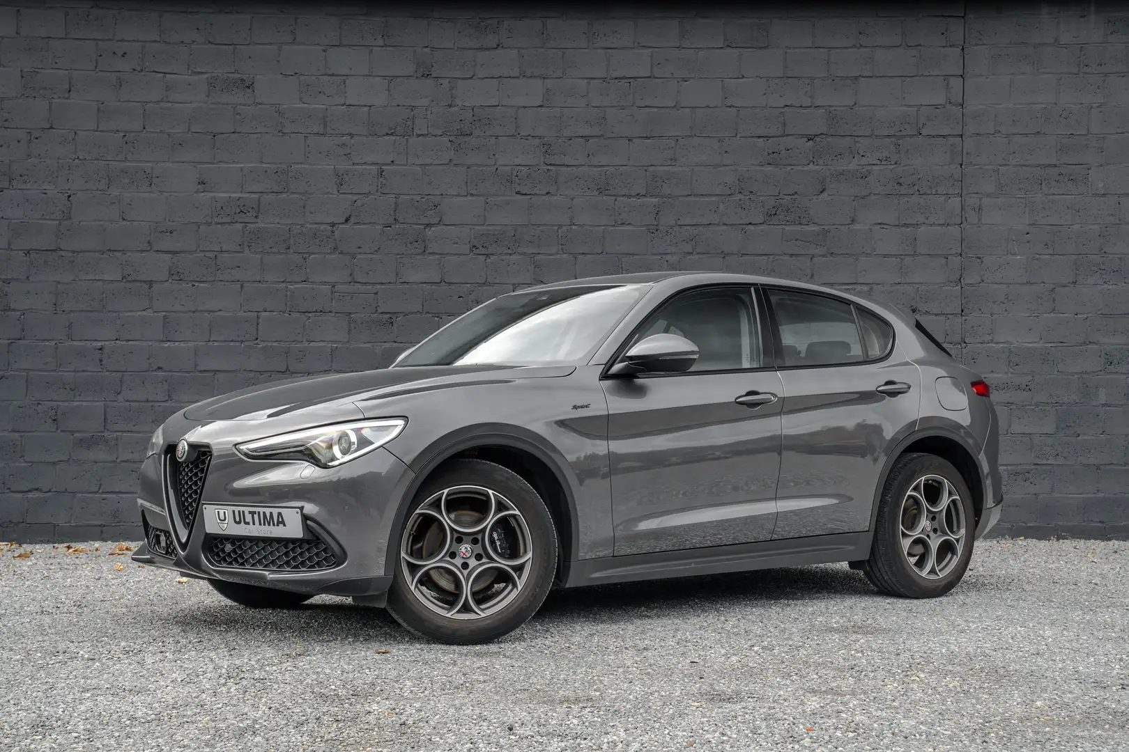 Alfa Romeo Stelvio 2.2d AUTOMAAT/NAVI/LEDER/ACC Gris - 1