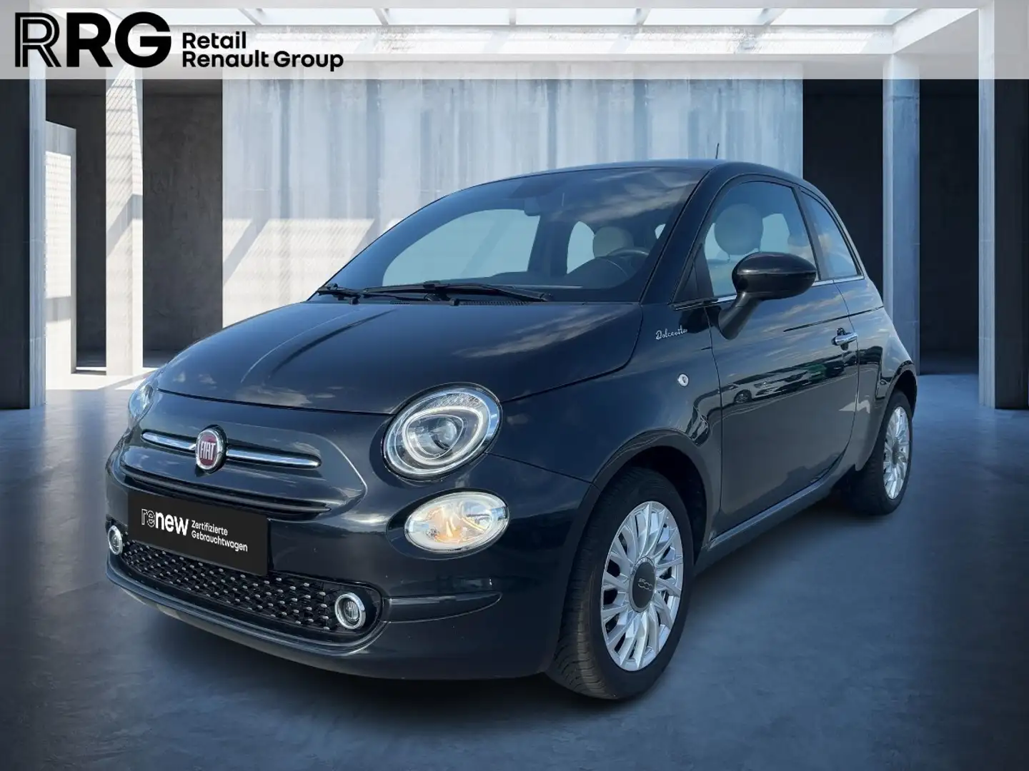 Fiat 500 1.0 Mild Hybrid Dolcevita Apple CarPlay KLIMA Schwarz - 1