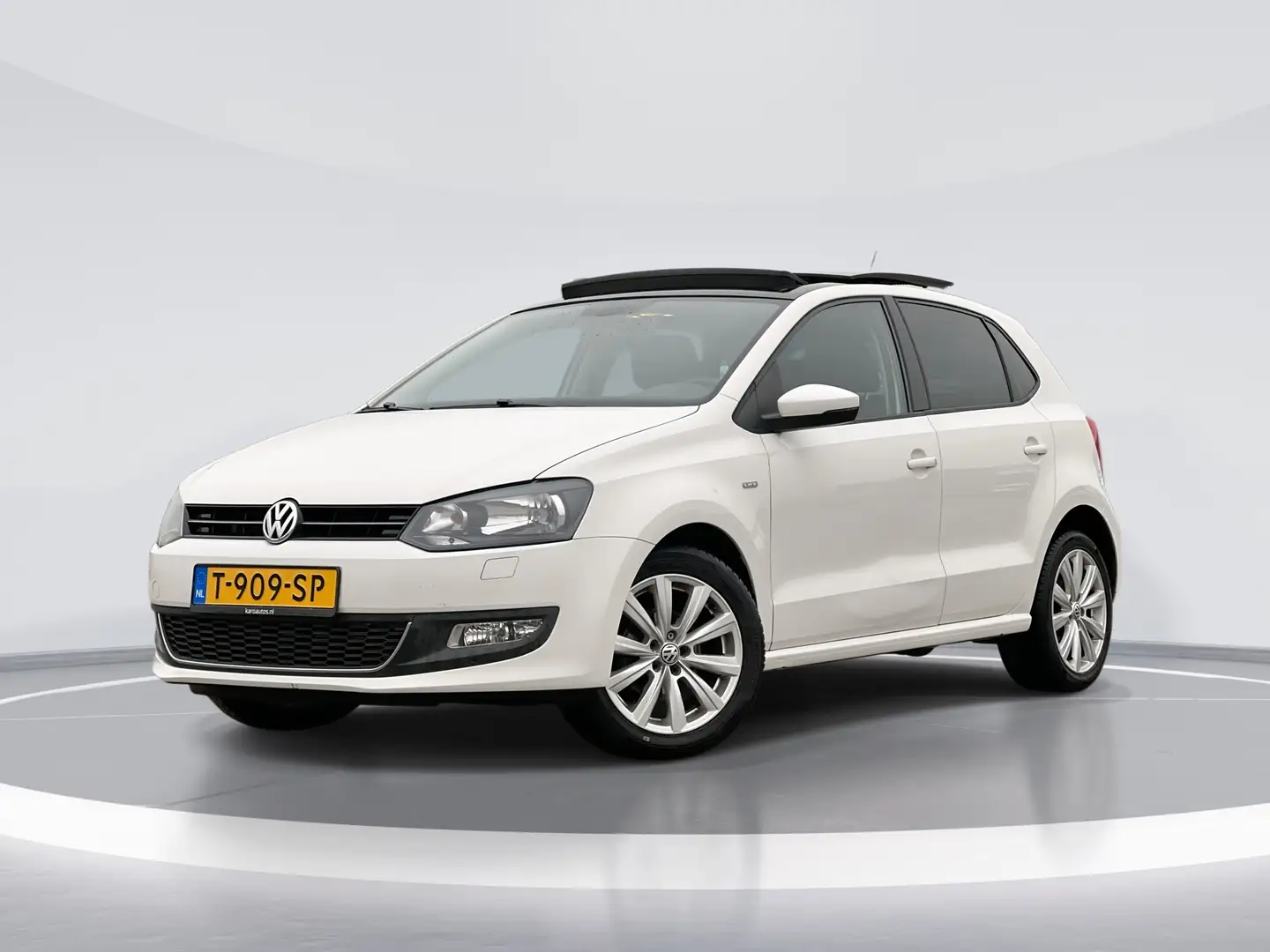 Volkswagen Polo 1.2 TSI Highline |PANO|STOELVERW.|CARPLAY|CLIMA| 4 Weiß - 1