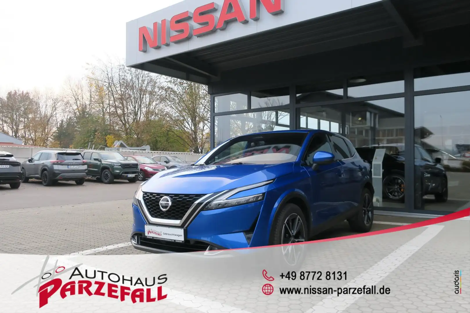 Nissan Qashqai TEKNA 1.3 DIG-T MHEV Xtronic ProPilot Bleu - 1