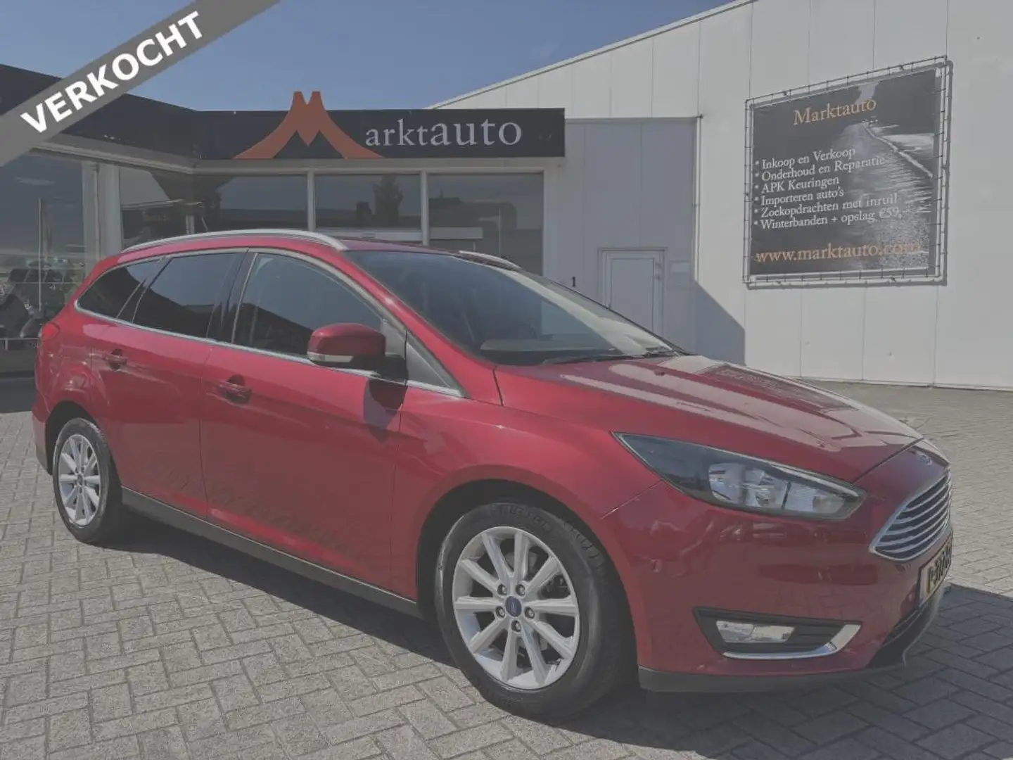 Ford Focus Wagon 1.0 First Edition Navi Bluetooth Pdc Cruise Rot - 1