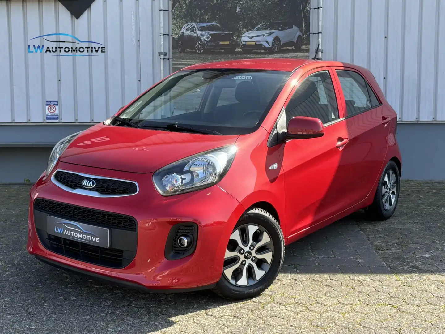 Kia Picanto 1.0 CVVT EconomyPlusLineNavigator | NL-auto | Navi Rouge - 1