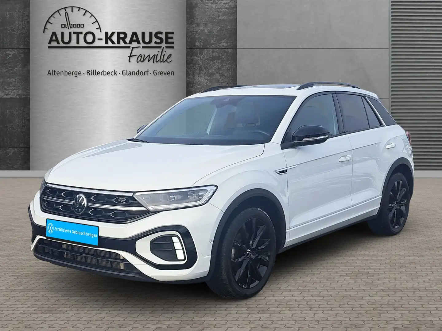 Volkswagen T-Roc 1.5 TSI R-Line OPF Black Style Panorama Weiß - 2