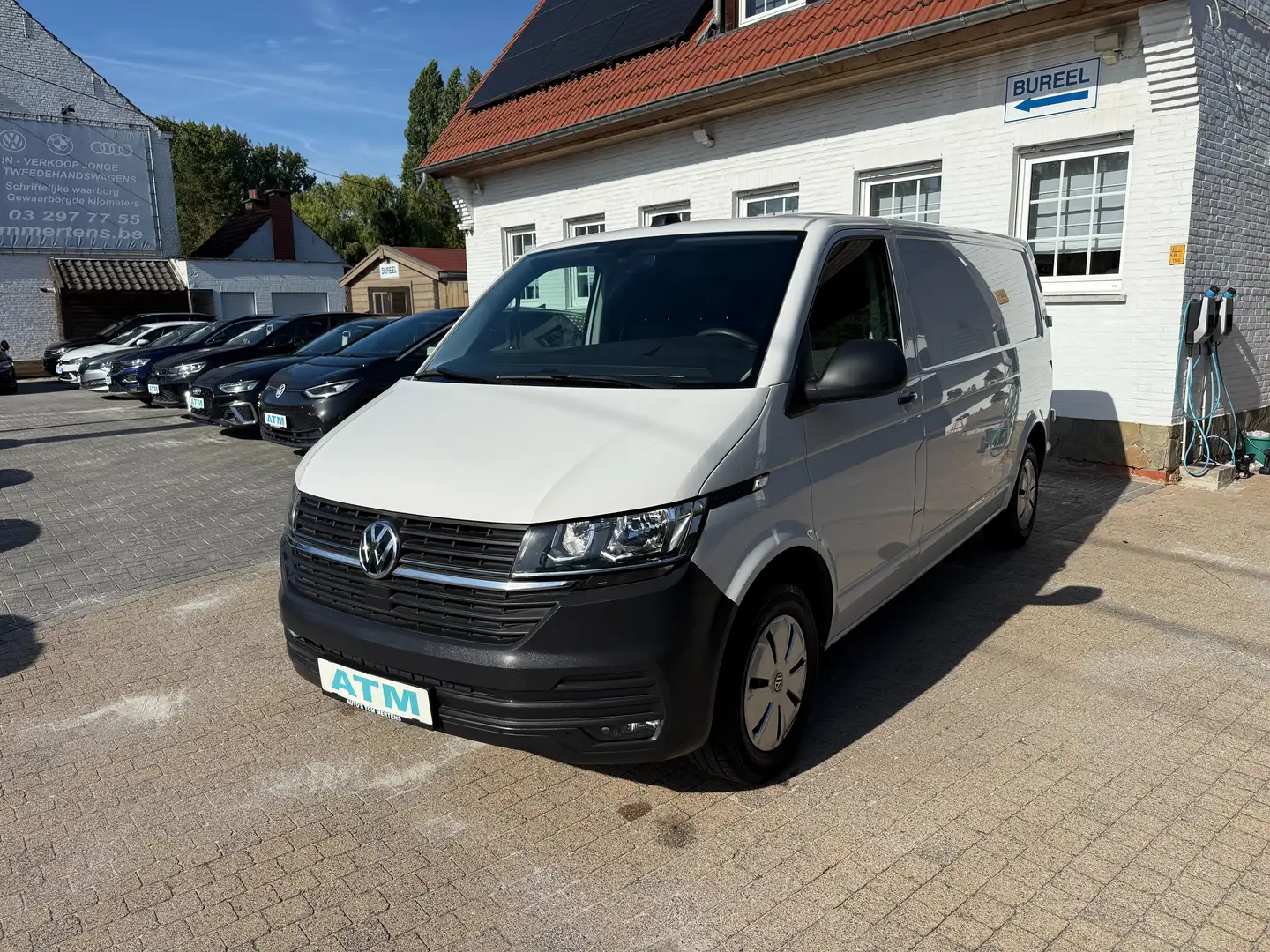 Volkswagen T6.1 Transporter Transporter T6.1 Lang/Airco/Navi/trekhaak/Pdc/3pl. Wit - 2
