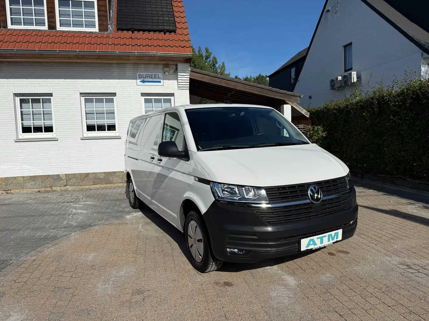 Volkswagen T6.1 Transporter Transporter T6.1 Lang/Airco/Navi/trekhaak/Pdc/3pl. Wit - 1