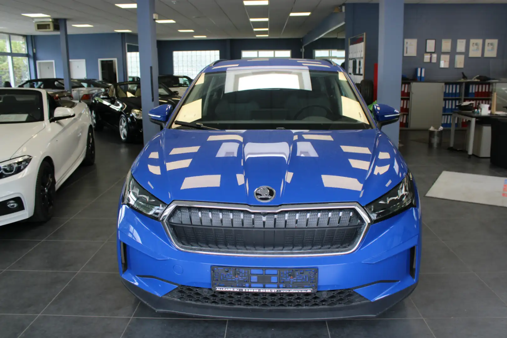 Skoda Enyaq iV50 Bleu - 2