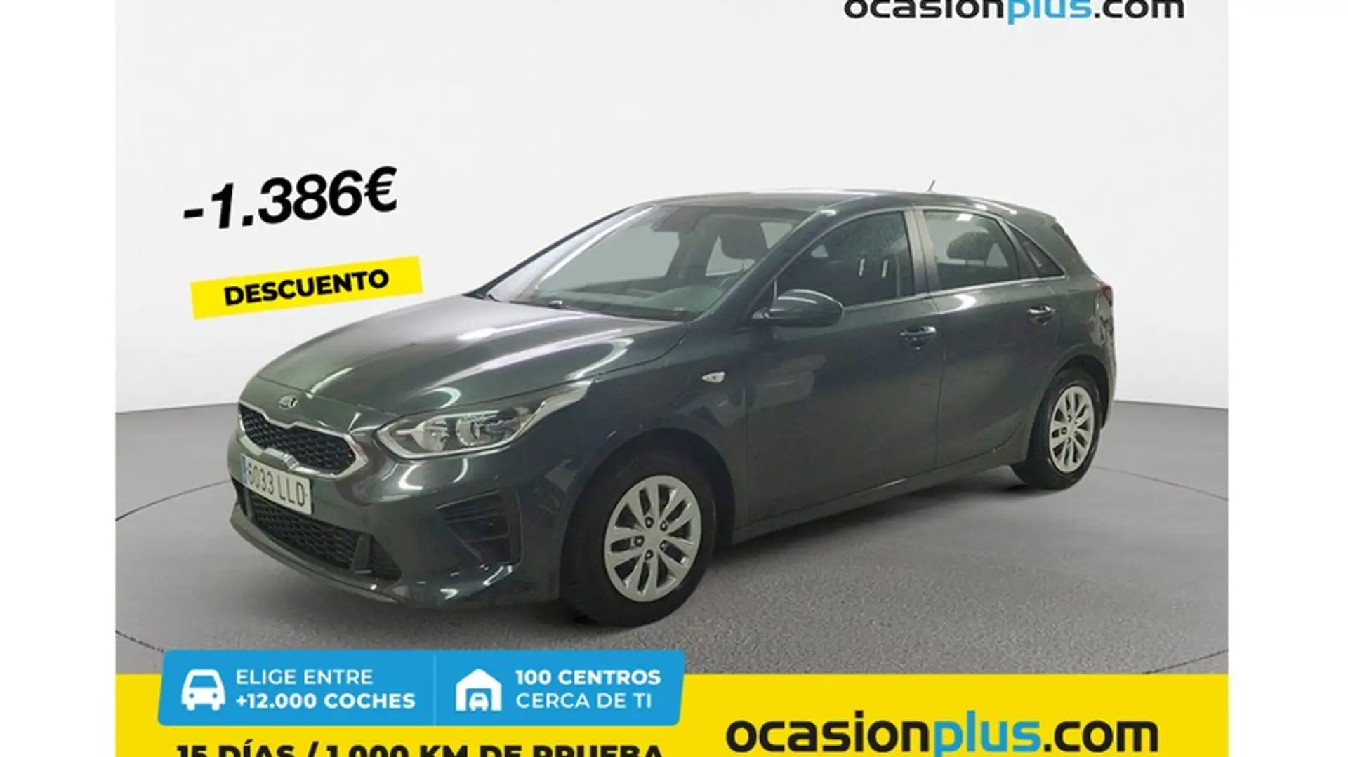 Kia Ceed / cee'd 1.0 T-GDI Eco-Dynamics Concept 120 Gris - 1