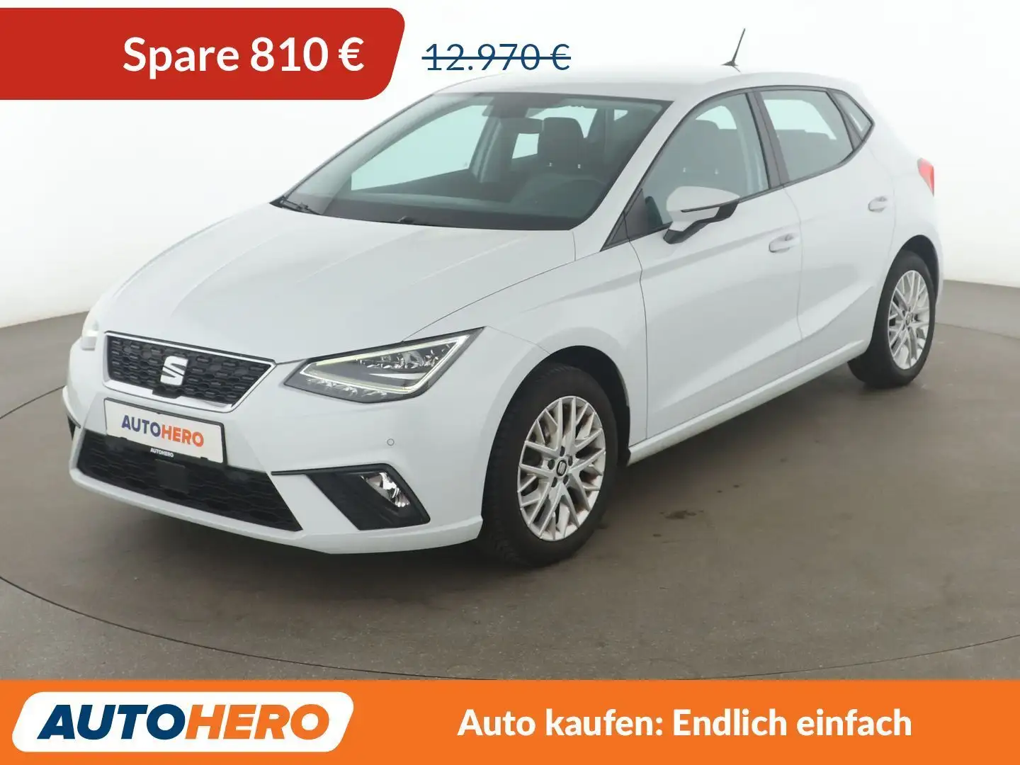 SEAT Ibiza 1.0 Style*CAM*VC*LED*PDC*SHZ*KLIMA*BEATS*LIMITER* Blanc - 1