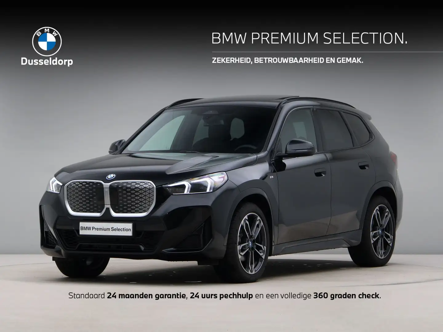 BMW iX1 eDrive20 67 kWh Zwart - 1