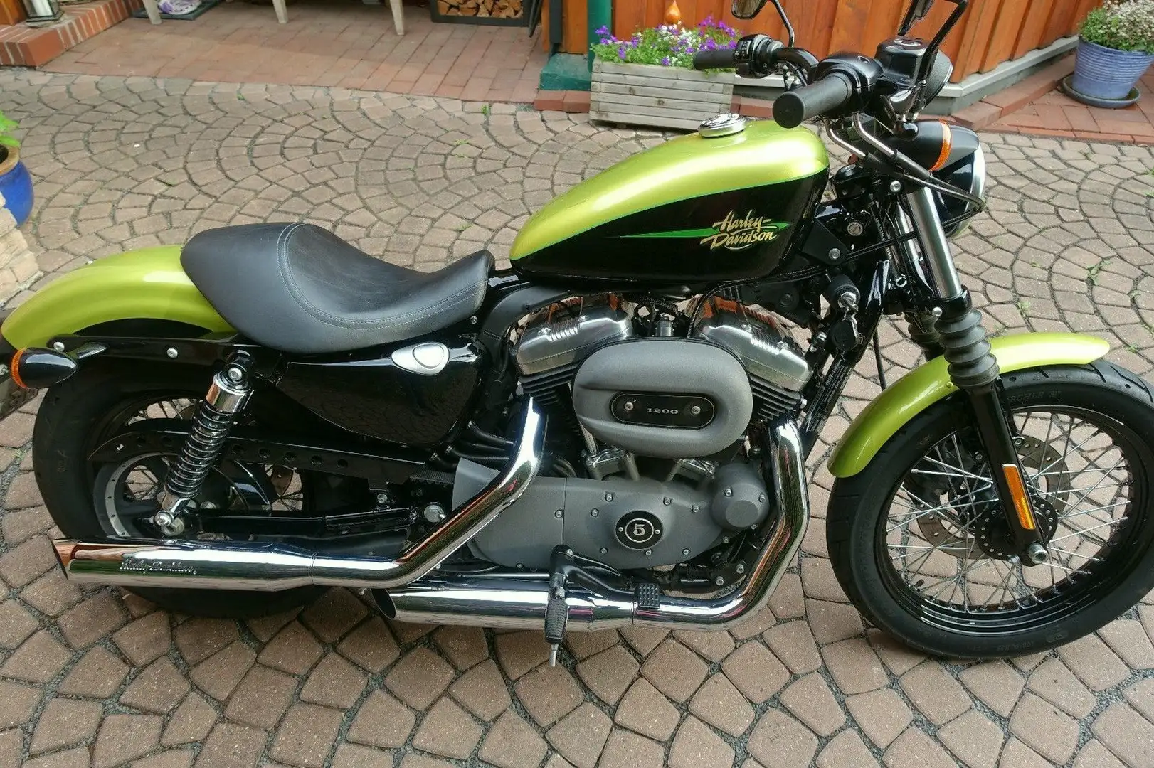 Harley-Davidson Sportster Zielony - 1