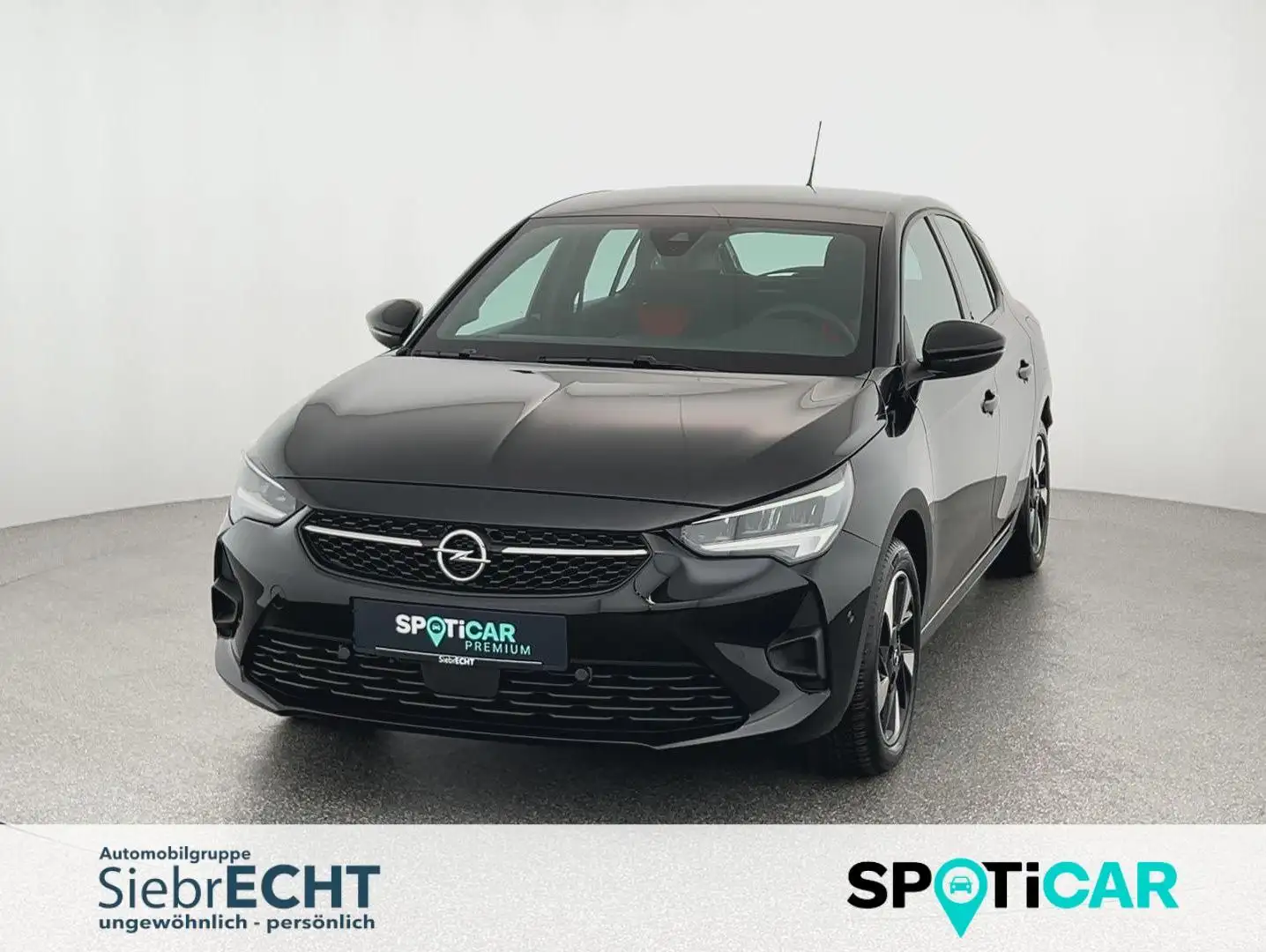 Opel Corsa F e GS Line AT*LED*Navi*PDC*SHZ* Schwarz - 1