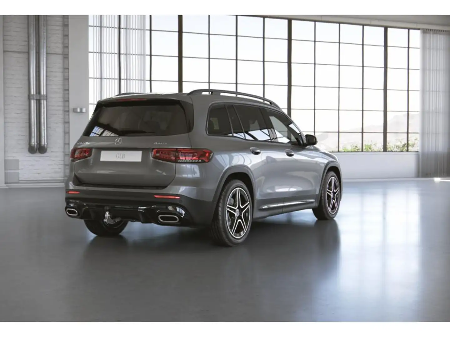 Mercedes-Benz GLB 220 d 4M AMG-LINE PANO DISTRONIC AHK 7-SITZER Grau - 2