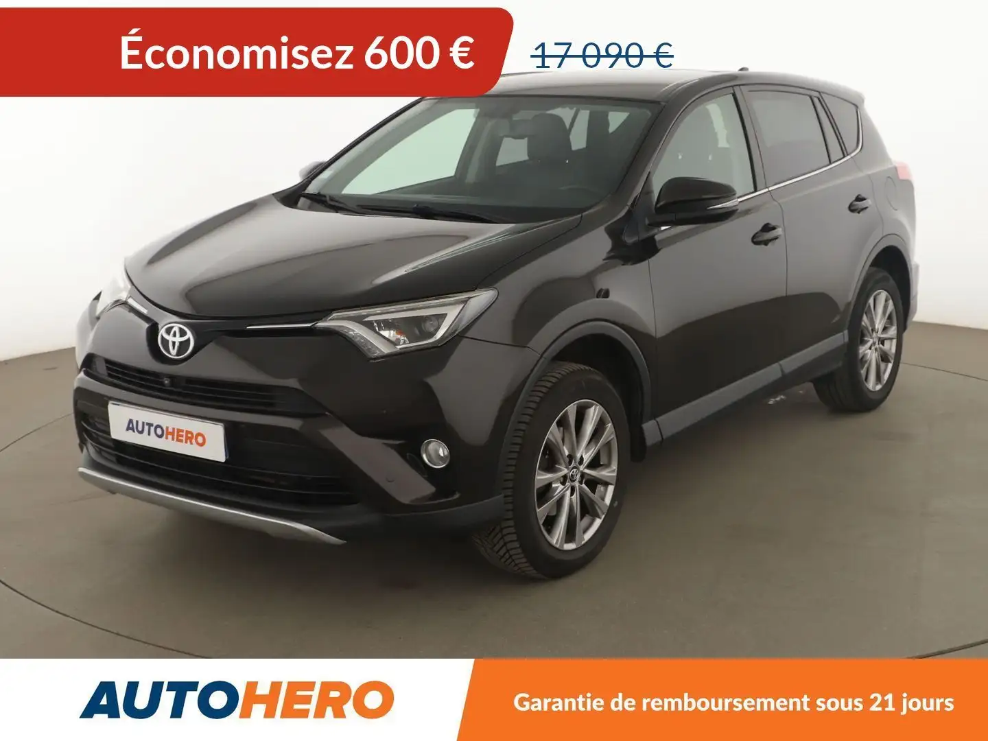 Toyota RAV 4 2.0 D-4D Lounge Schwarz - 1