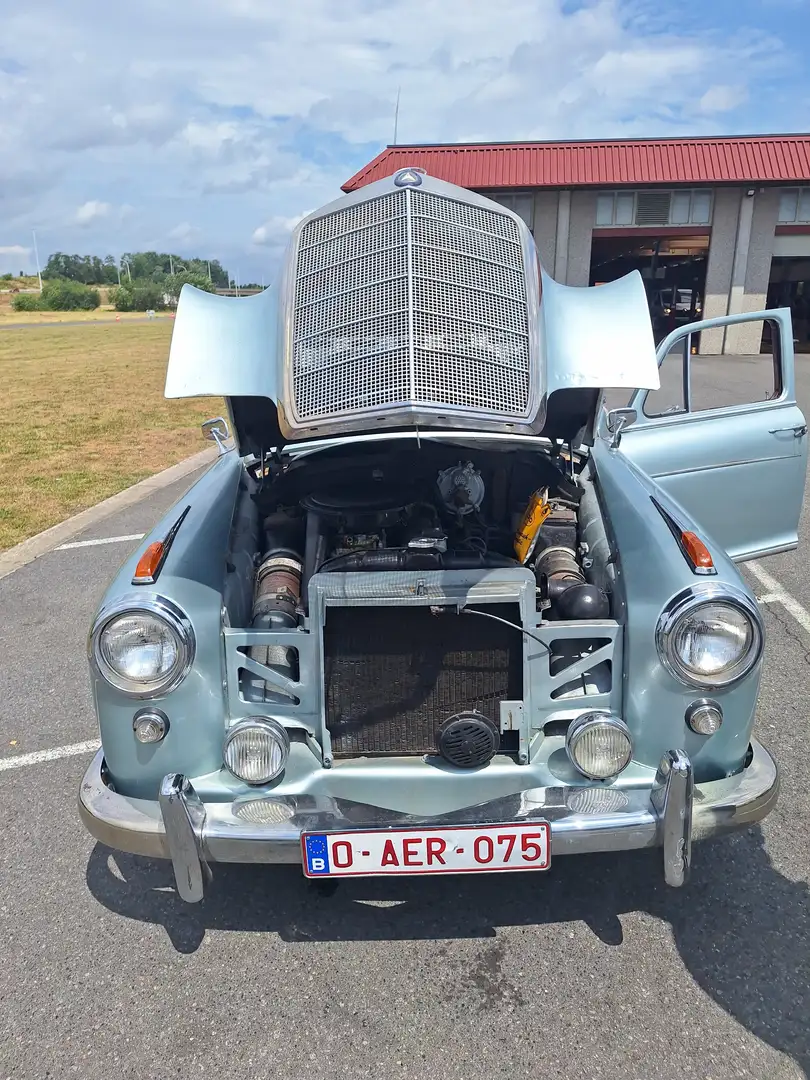Mercedes-Benz 220 220s  ponton de 1957 Argent - 1