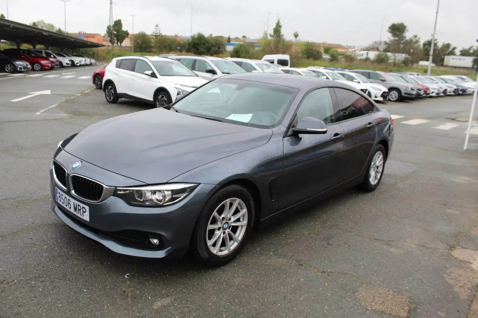 BMW 418 418d Gran Coupé Gris - 1