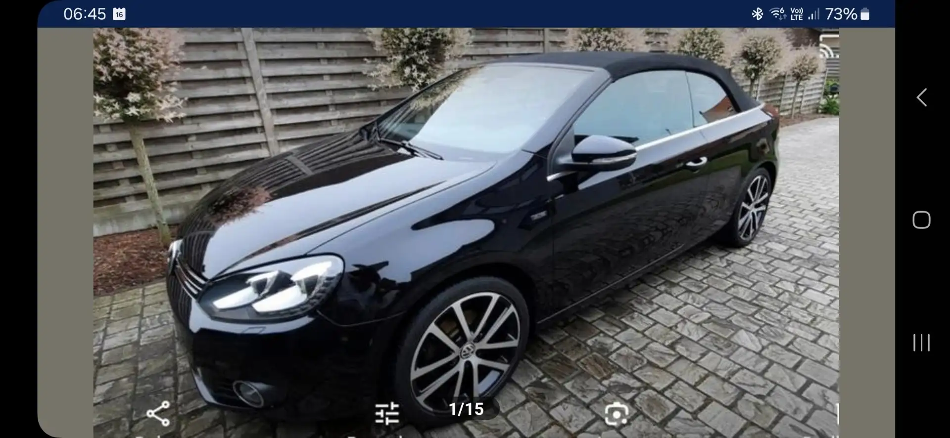 Volkswagen Golf Cabriolet Cabrio 1.2 TSI BlueMotion Technology Lounge - 1