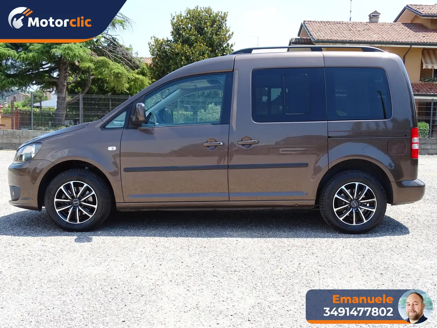 Volkswagen Caddy caddy 2.0 ecofuel Trendline Marrone - 2
