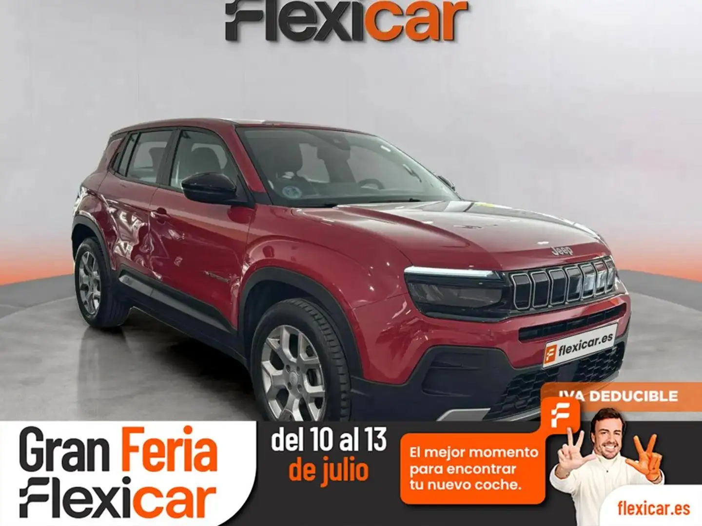 Jeep Avenger 1.2 Altitude 100 Rojo - 1