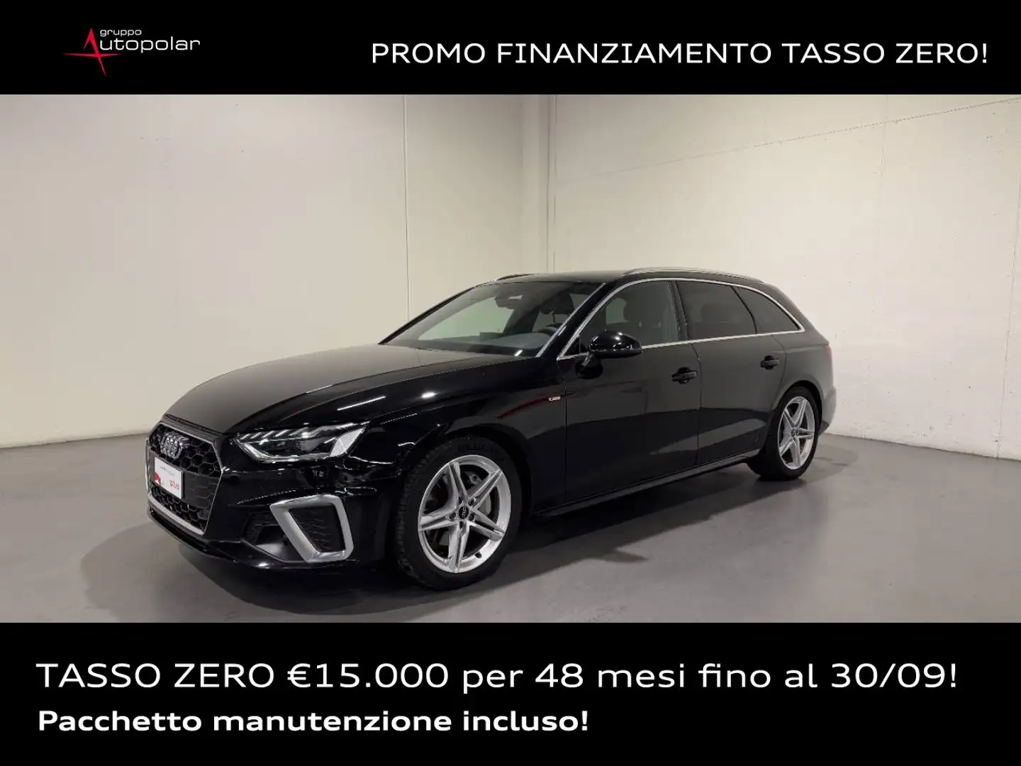 Audi A4 AVANT 40 TDI MHEV QUATTRO S-TRONIC S LINE EDITION Nero - 1