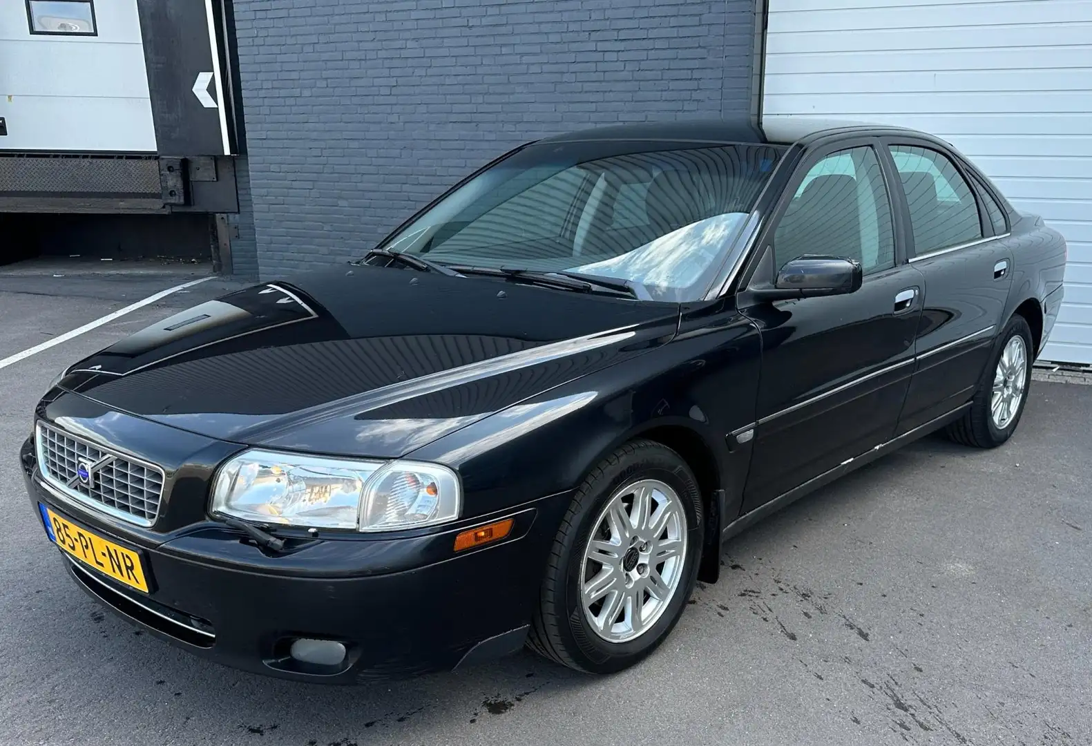 Volvo S80 2.4 Elite AUTOMAAT/VOLO-H/LEDER/STOELVERWARMING Negro - 2