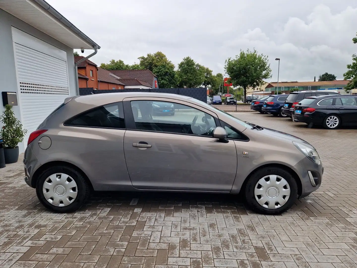 Opel Corsa D+Tempomat+Sitzheizung+PDC+TÜV neu Gris - 2