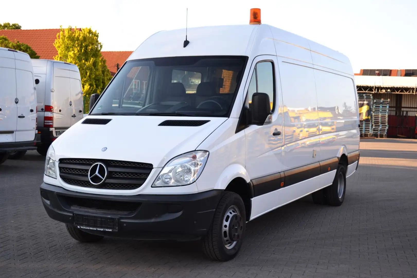 Mercedes-Benz Sprinter 516 CDI Automatik MAXI Hoch Lang Weiß - 1