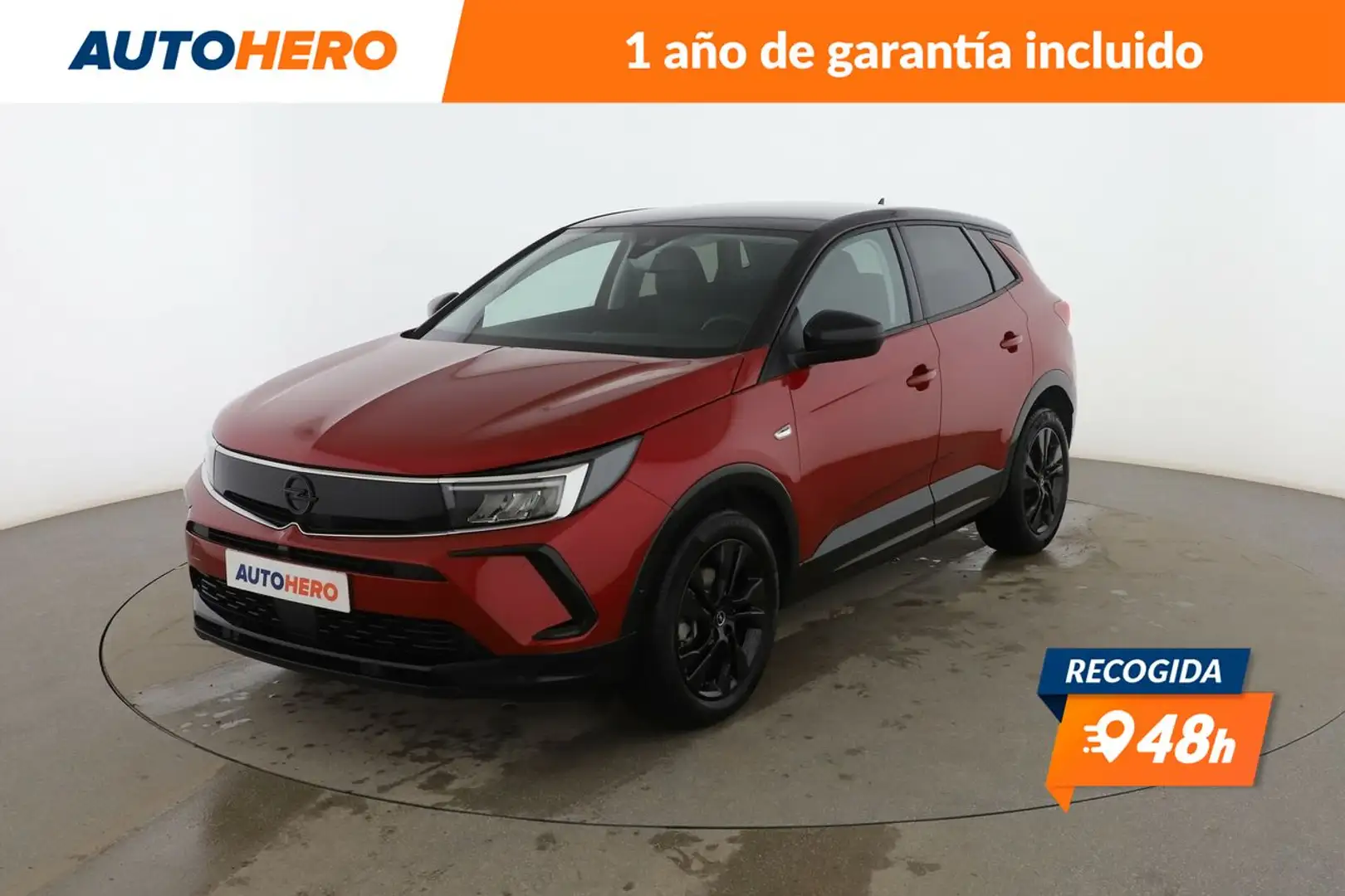 Opel Grandland X 1.2 Mild-Hybrid GS Line Rojo - 1