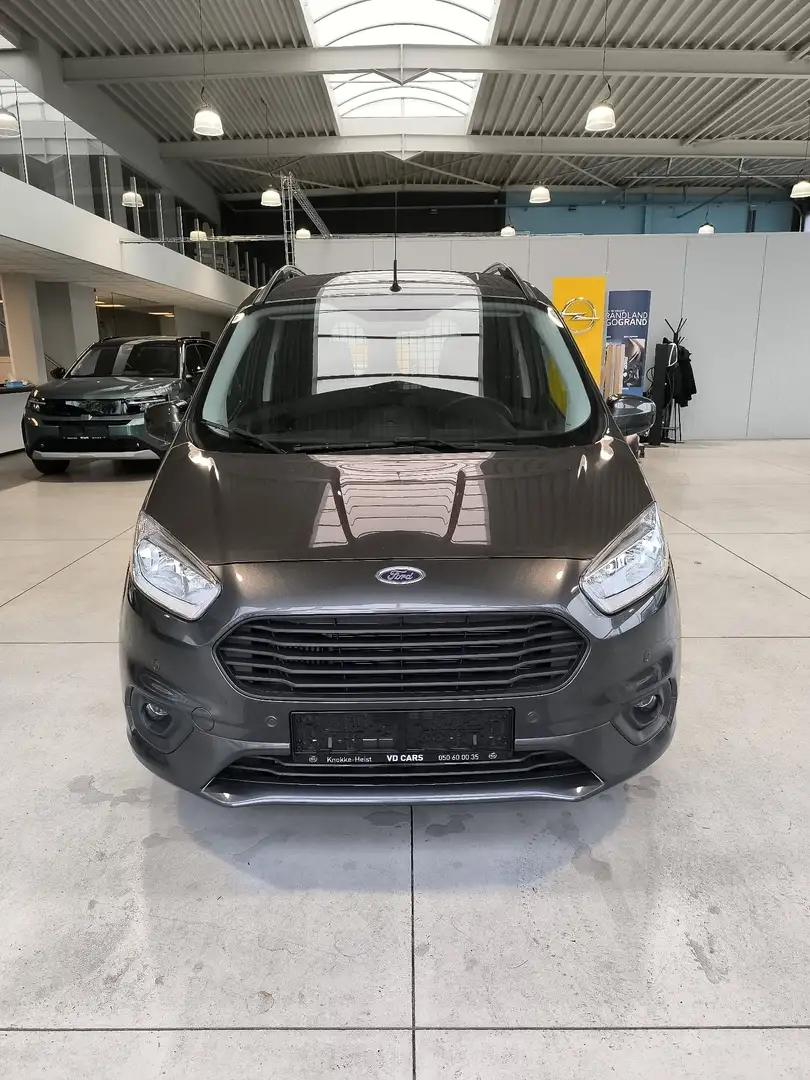 Ford Transit Courier 1.0TURBO*Park.Sen V/A+CAM*Navi*Trekh*CruisC*AppCP* Zilver - 2