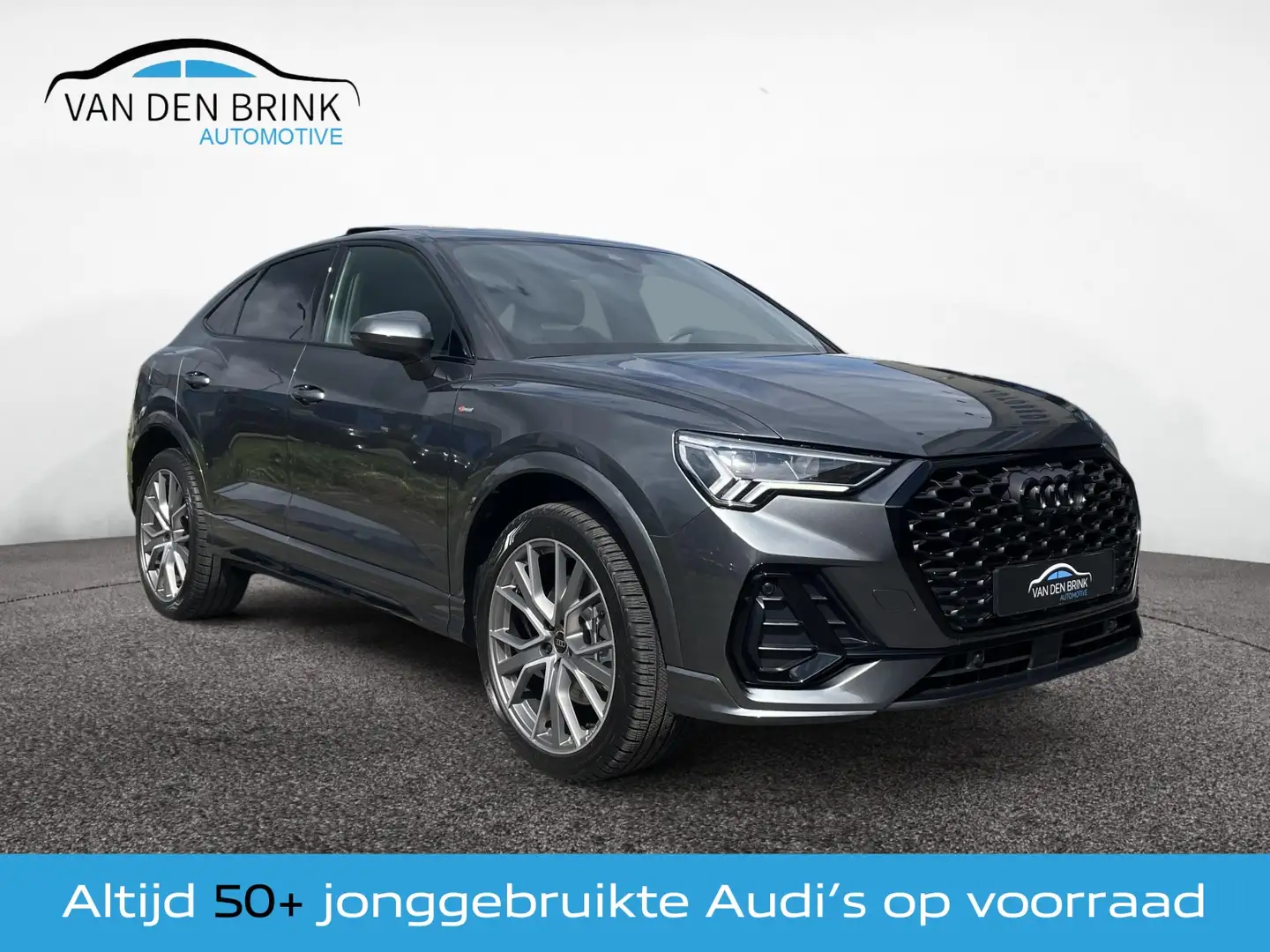 Audi Q3 Sportback 45 TFSI e-tron S-line Pano B&O 360 sfeer Grijs - 1
