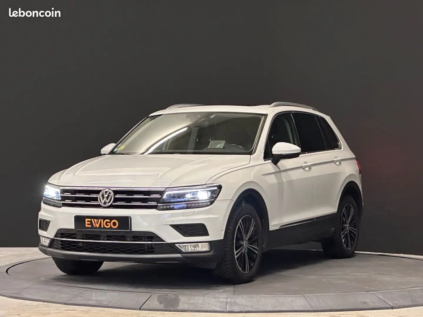 Volkswagen Tiguan 2.0 tdi 150ch dsg carat Blanc - 1