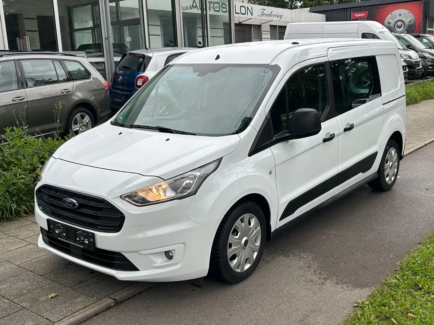 Ford Transit Connect L2 Kamera  2 x Schiebetüre AHK Weiß - 1