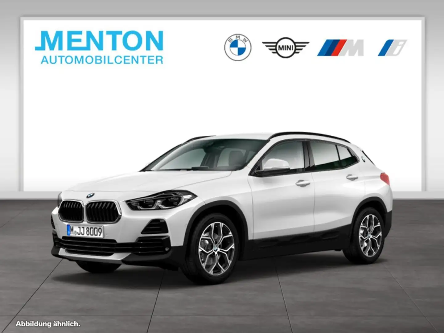 BMW X2 xDrive18d AHK/RFK/Sportsitze/HuD/HiFi/ad.LED Weiß - 1