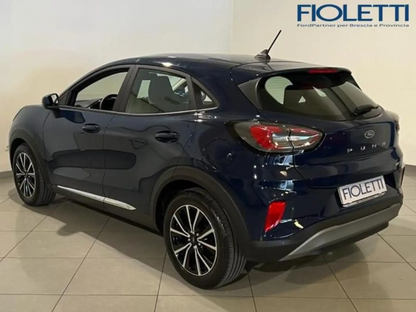 Ford Puma 1.0 ECOBOOST HYBRID 125 CV S&S TITANIUM Blu/Azzurro - 2