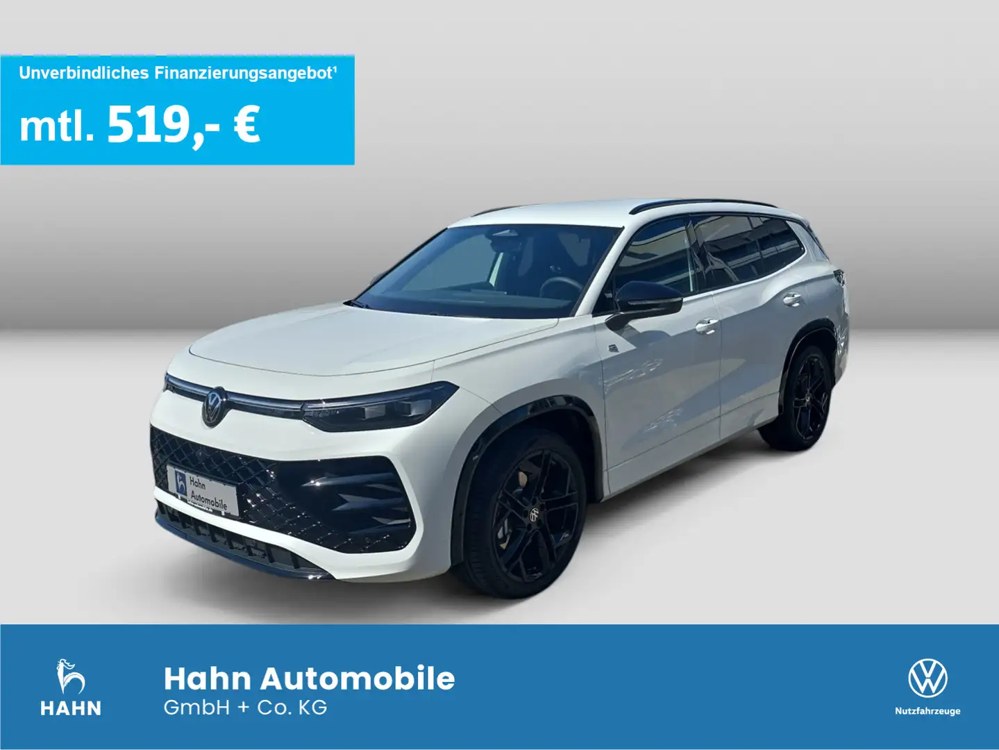 Volkswagen Tayron R-Line 2,0 l TDI SCR 150 PS DSG AHK Blanco - 1