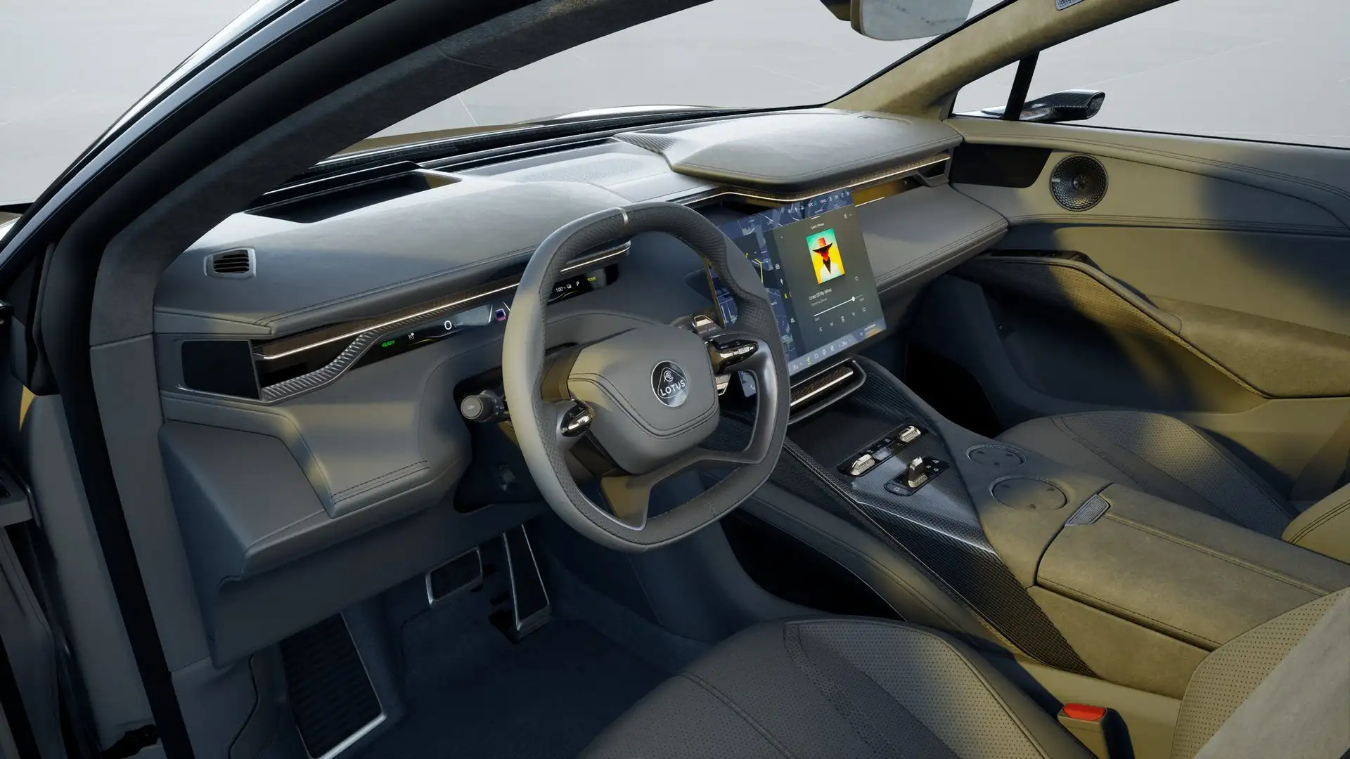 Lotus Eletre R Grigio - 2