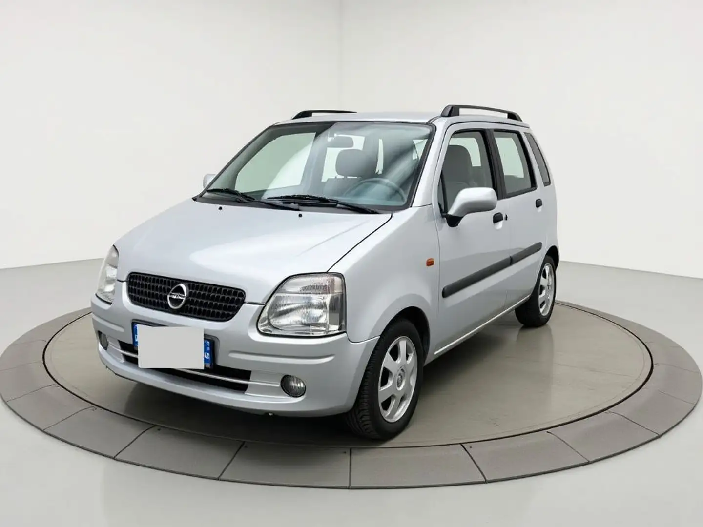 Opel Agila 1.2 16V/TÜV*RADIO*EL.FENSTER*80.000KM Gris - 1