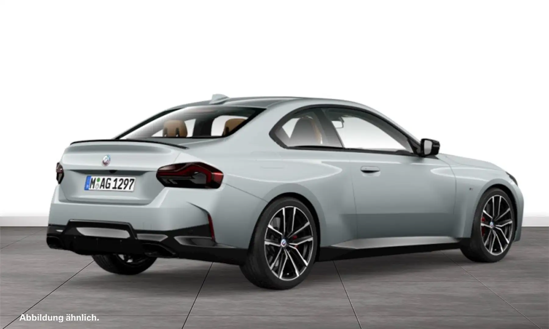 BMW 240 M240i Coupé+M SPORTPAKET PRO+GLASDACH+WIDESCREEN+H Grau - 2