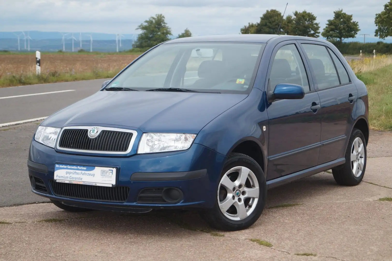Skoda Fabia Ambiente 1.9 TDI +Klima+AHK+ Blau - 1