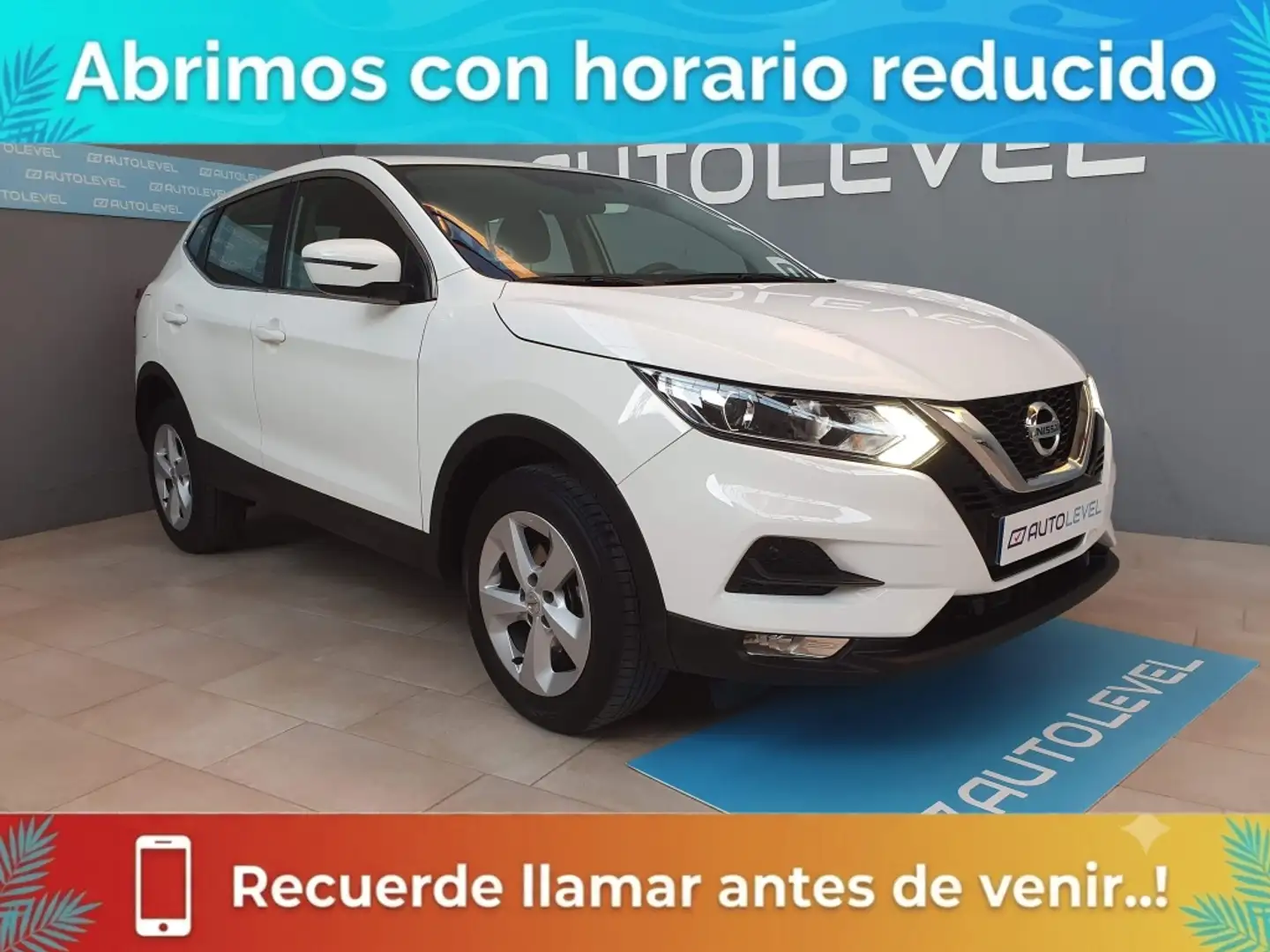 Nissan Qashqai 1.5dCi Acenta 4x2 85kW Blanco - 1