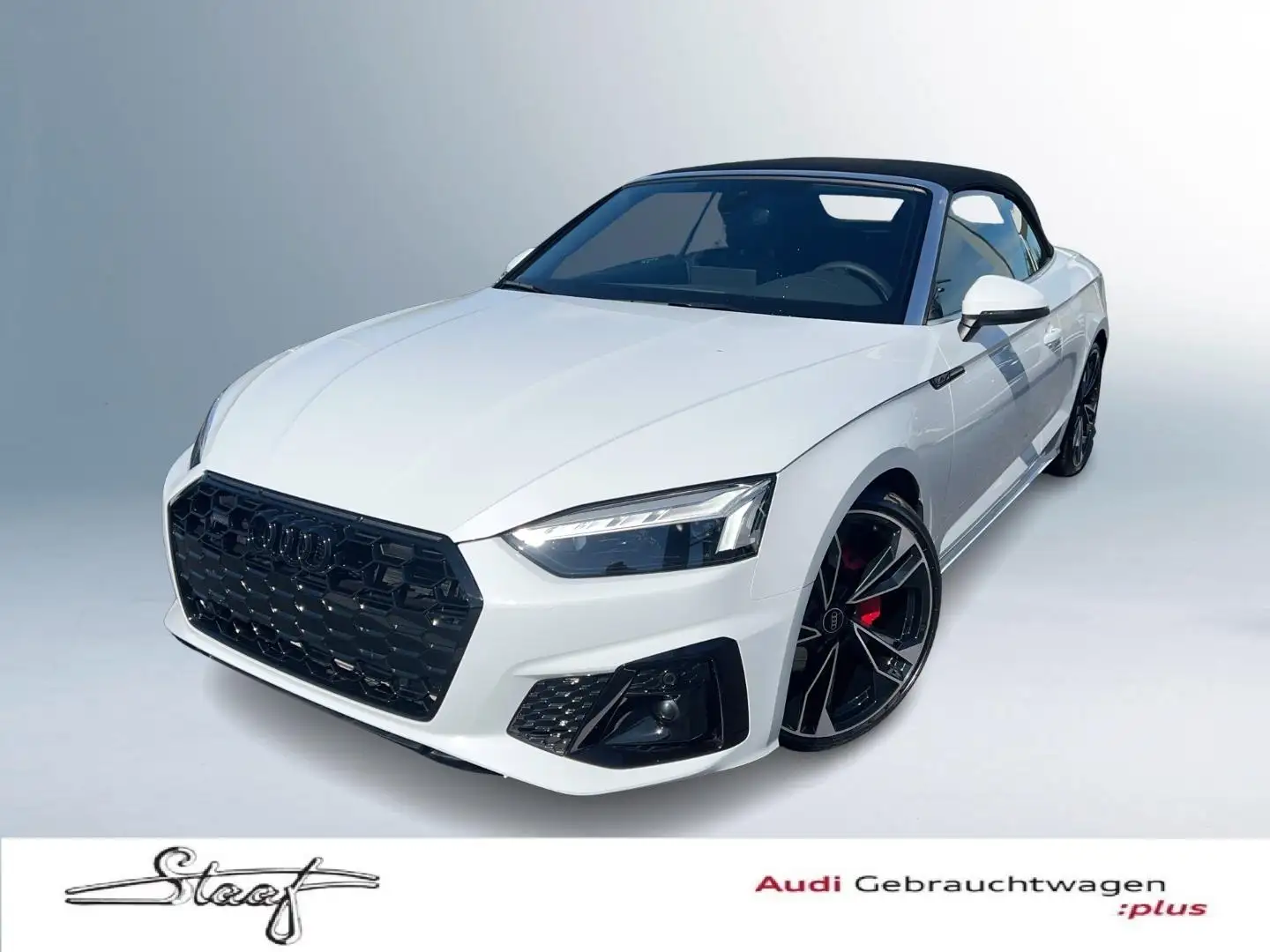 Audi A5 Cabrio S line A5 Cabrio 40 TFSI quattro 150(204) k Weiß - 1