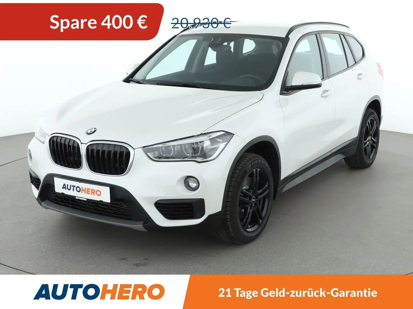BMW X1 sDrive 20i Advantage Aut.*NAVI*LED*ACC*PLA* Weiß - 1
