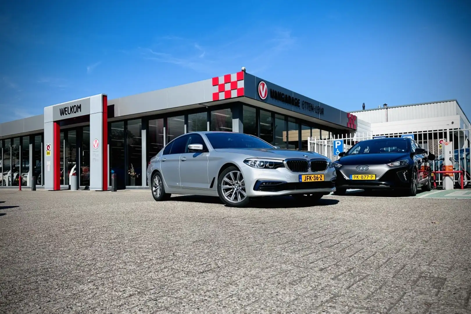 BMW 520 5-serie 520i High Executive Sport Line | CLIMA | S Gris - 2