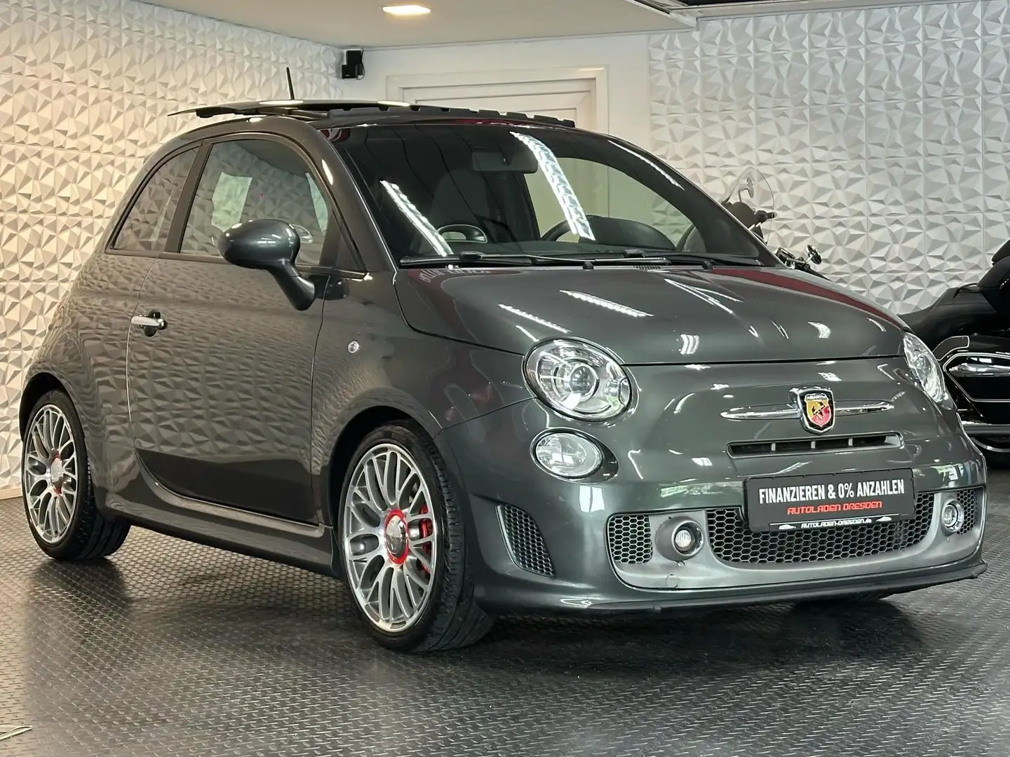 Abarth 595 Turismo 1.4 VIRTC#BiXEN#PDC#KLIMA#LEDER#ALU Gri - 2