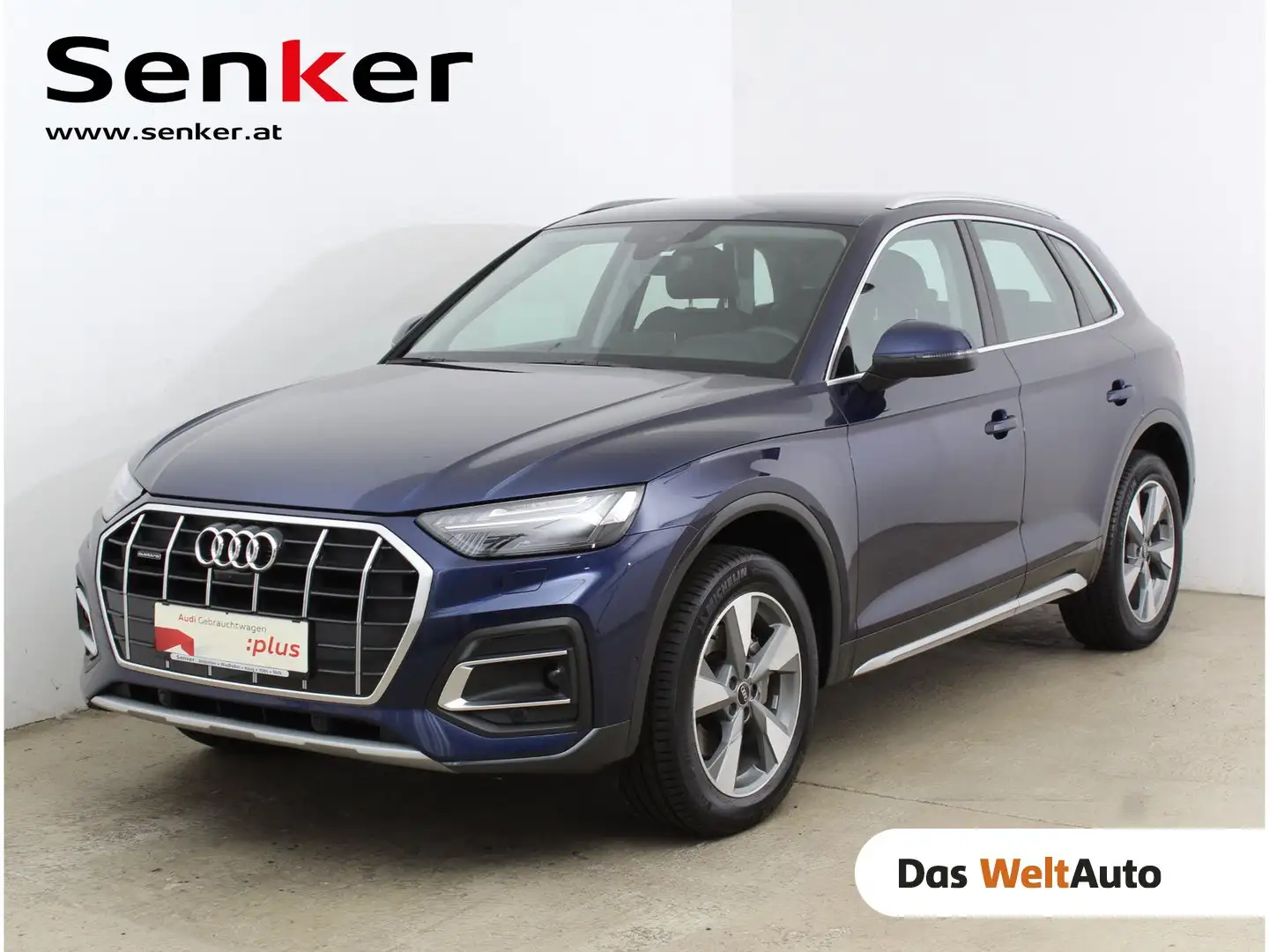 Audi Q5 40 TDI quattro advanced Blau - 1