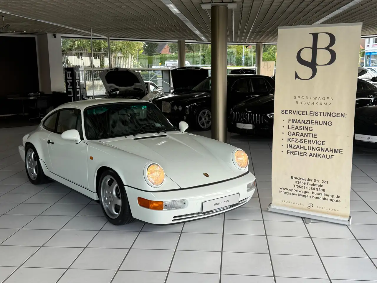 Porsche 964 Carrera RS DEUTSCH RECARO REVIDIERT17, foto 1