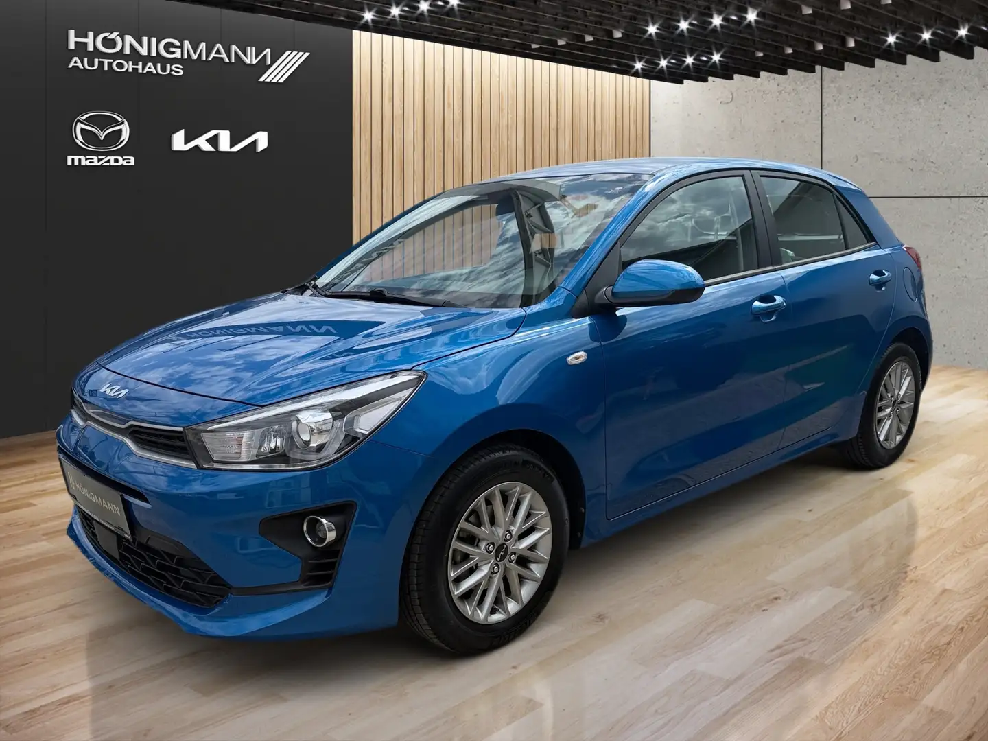 Kia Rio Rio 1,2 DPI Titan ISG Blau - 1